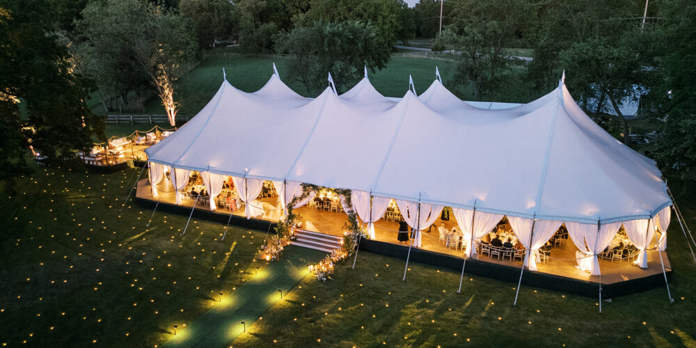 carpa para boda en Asturias elegante